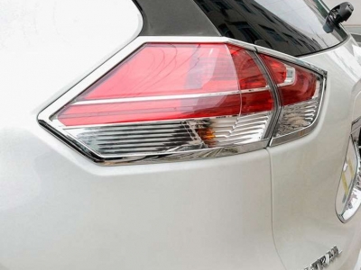 Накладки на задние фонари хром для Nissan X-Trail T32 № CNT18-14QJ-014
