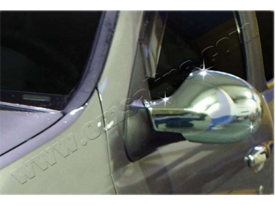 Накладки на зеркала 2 части Omsa_Line для Renault Clio 2009-2012
