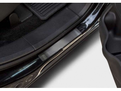 Накладки на пороги с логотипом 4 штуки Союз96 для Ford Edge 2013-2015