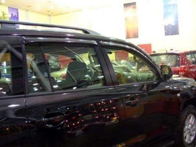 Дефлекторы окон EGR темные 4 штуки на Toyota Land Cruiser 200/Lexus LX-570 № 92492061B