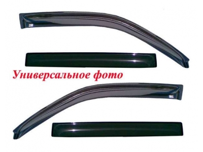 Дефлекторы окон EGR темные 4 штуки для Hyundai Elantra 2010-2015