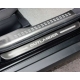 Накладки на дверные пороги 4 части OEM Tuning для Mitsubishi Outlander 2015-2021