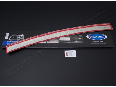 Накладка на задний бампер Omsa_Line для Nissan X-Trail T32 2015-2018