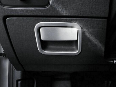 Накладка на кнопку открытия бардачка 2 части для Volkswagen Passat B8 № 37528
