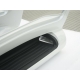 Пороги алюминиевые чёрные с LED подсветкой OEM Tuning для Toyota Land Cruiser 200 2015-2021