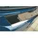 Накладка на задний бампер с загибом зеркальная Alu-Frost для Skoda Octavia A7 2013-2020