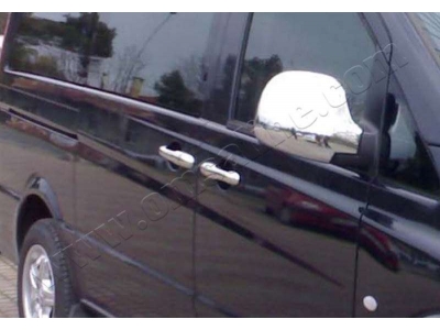 Накладки на 5 дверных ручек Omsa_Line для Mercedes-Benz V-class/Vito/Viano 2003-2014