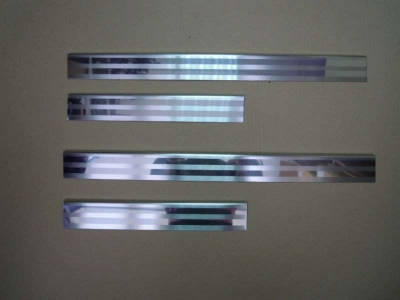 Накладки на дверные пороги 4 штуки Omsa_Line для Nissan X-Trail T31 2007-2015