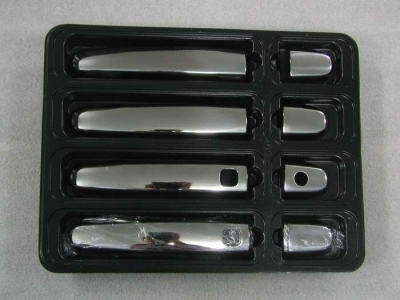 Накладки на 5 дверных ручек с отверстием для чипа для Toyota RAV4 № 7005041