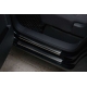 Накладки на внутренние пороги с надписью 8 штук Alu-Frost для Volkswagen Touran 2011-2021