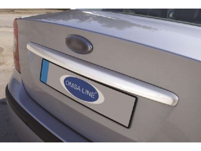 Накладка над номером на крышку багажника Omsa_Line для Ford Focus 2 2005-2011