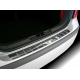 Накладка на задний бампер с силиконом Alu-Frost для Renault Fluence 2009-2012