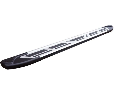 Пороги алюминиевые Corund для Hyundai Tucson/Kia Sportage 2015-2021