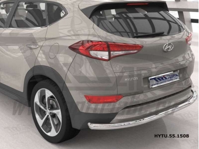 Защита заднего бампера 60 мм Турция для Hyundai Tucson 2015-2018