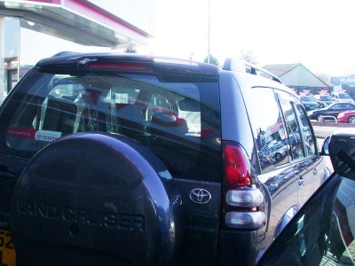 Дефлектор заднего стекла EGR темный на Toyota Land Cruiser Prado 120 № 539161