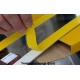 Накладки на внутренние пороги с надписью 4 штуки Alu-Frost для Kia Ceed 2012-2018