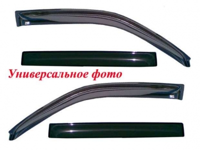 Дефлекторы окон EGR темные 4 штуки на Kia Sportage № 92441013B