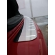Накладка на задний бампер с силиконом Alu-Frost для Opel Mokka 2012-2021