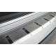 Накладка на задний бампер профилированная с загибом Alu-Frost для Skoda Rapid 2014-2021 25-3998