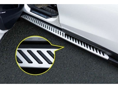 Пороги алюминиевые для BMW X1 № CNT03-16X1-005