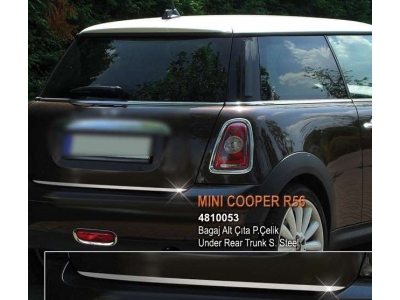 Накладка на нижнюю кромку багажника Omsa_Line для MINI Cooper 2007-2013