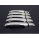 Накладки на 5 дверных ручек с отверстием под сенсор Omsa_Line для Mercedes-Benz V-class/Vito/Viano 2014-2021