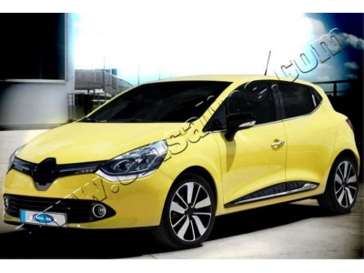 Нижние молдинги стекол 8 частей Omsa_Line для Renault Clio 2013-2015