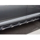 Пороги алюминевые OEM-style для Audi Q5 2016-2021