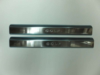 Накладки на дверные пороги 4 штуки Omsa_Line для Volkswagen Golf 5/6 2003-2012