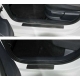 Накладки на дверные пороги 4 штуки Omsa_Line для Volkswagen Polo 2009-2020