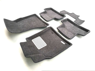 Коврики текстильные 3D Euromat серые Original Lux для Audi Q5 2008-2016