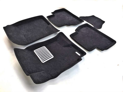 Коврики текстильные 3D Euromat чёрные Original Lux для Chevrolet Epica 2006-2012