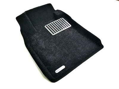 Коврики текстильные 3D Euromat чёрные Original Lux для Nissan Note 2006-2014