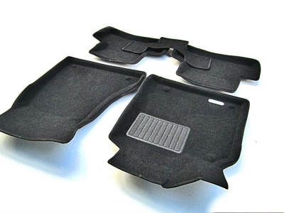 Коврики текстильные 3D Euromat чёрные Original Business для Audi Q5 2008-2016