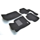 Коврики текстильные 3D Euromat чёрные Original Business для BMW 3 F30/4 F32/33 2011-2021