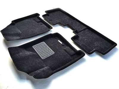 Коврики текстильные 3D Euromat чёрные Original Business на Cadillac SRX № EMC3D-001304