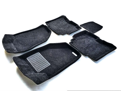 Коврики текстильные 3D Euromat чёрные Original Business на Great Wall Hover H5 № EMC3D-002550