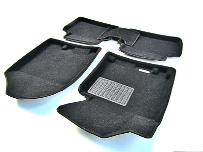 Коврики текстильные 3D Euromat чёрные Original Business на Hyundai i30/Kia Ceed № EMC3D-002706