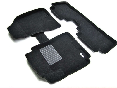 Коврики текстильные 3D Euromat чёрные Original Business на Hyundai Tucson/Kia Sportage № EMC3D-002720