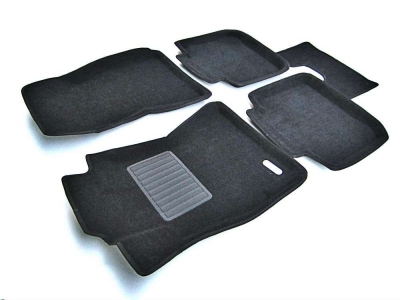 Коврики текстильные 3D Euromat чёрные Original Business для Subaru Outback/Legacy 2009-2021