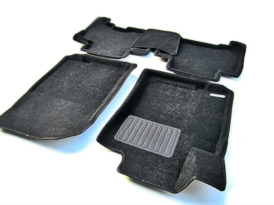 Коврики текстильные 3D Euromat чёрные Original Business на Toyota Land Cruiser Prado 150/Lexus GX460 № EMC3D-005115