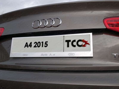 Рамка номерного знака для Audi A4 для