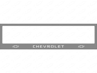 Рамка номерного знака для Chevrolet для