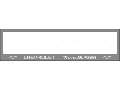 Рамка номерного знака для Chevrolet Trail Blazer для