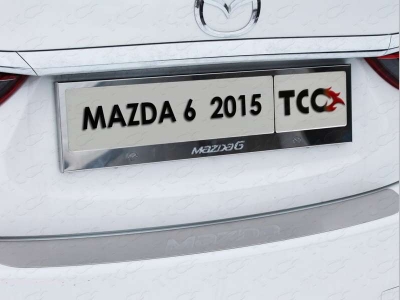 Рамка номерного знака для Mazda 6 для