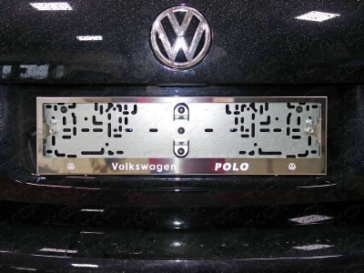 Рамка номерного знака для Volkswagen Polo для