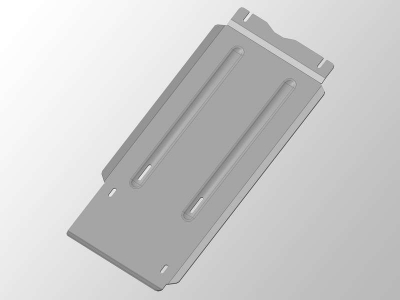Защита КПП ТСС алюминий 4 мм для BMW X5 2013-2019