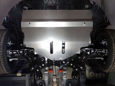 Защита картера ТСС алюминий 4 мм для Volkswagen Polo № ZKTCC00187