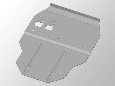 Защита картера ТСС алюминий 4 мм для Audi TT Coupе № ZKTCC00202