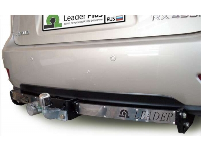 ТСУ Фаркоп с нержавеющей пластиной Лидер-Плюс для Lexus RX-300/330/350/400h № L101-F(N)